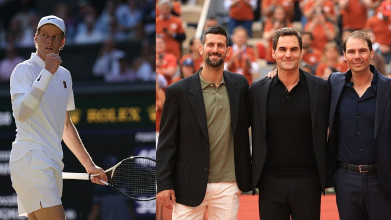 Jannik Sinner Names Roger Federer, Rafael Nadal, and Novak Djokovic as his Tennis Idols