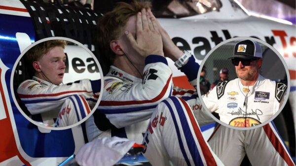 Conor Zilisch and Dale Earnhardt Jr.