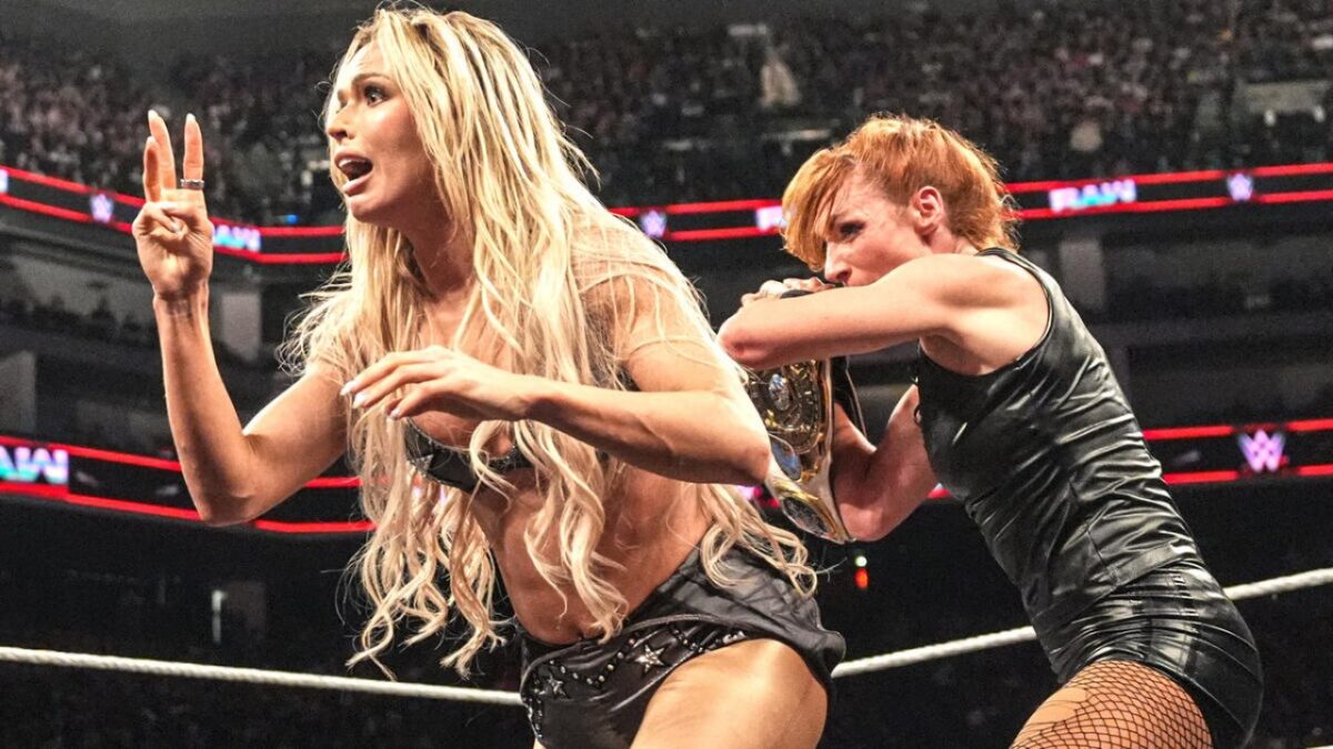 Becky Lynch and Maxxine Dupri