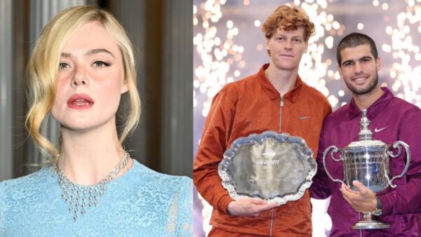 Elle Fanning, Jannik Sinner, Carlos Alcaraz
