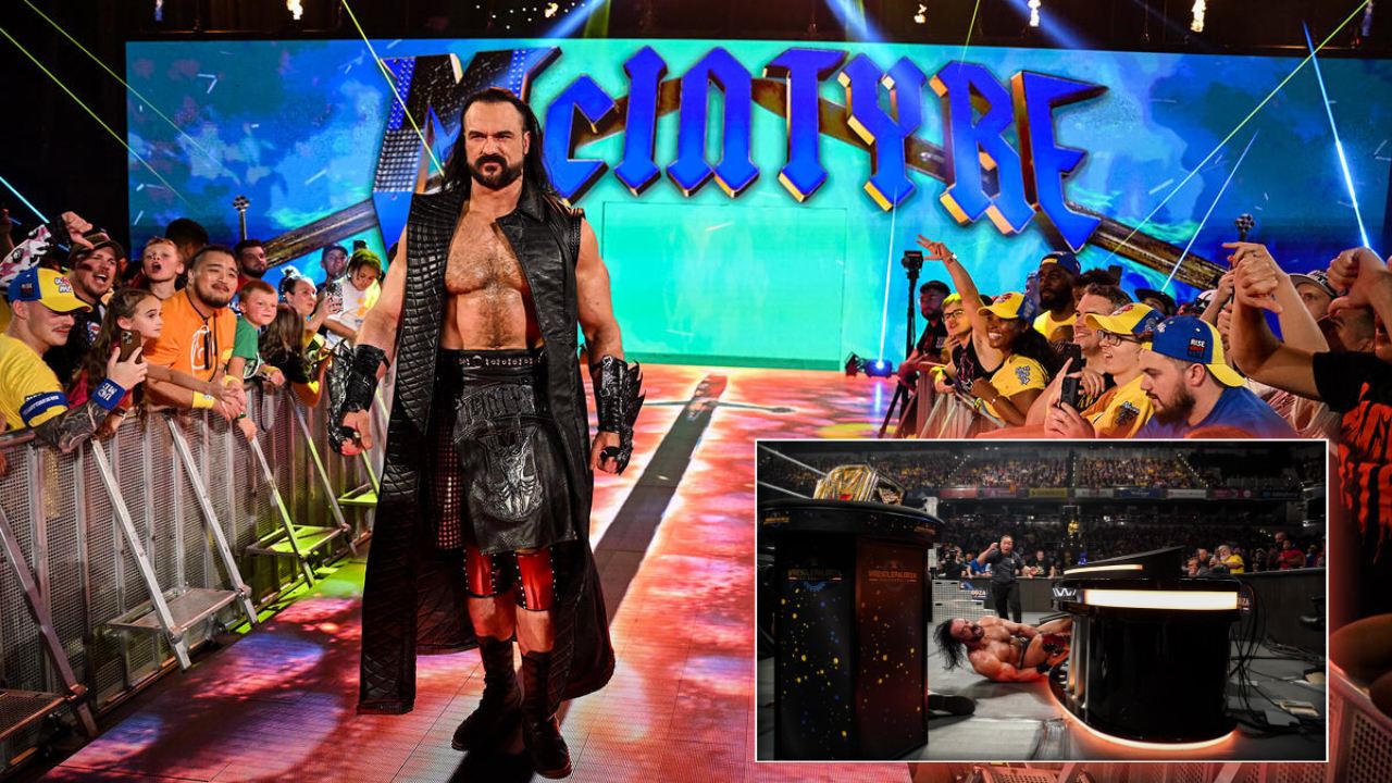 Frustrated Drew McIntyre Calls Out WWE’s Social Media Team Over Highlight Reel of Title Losses