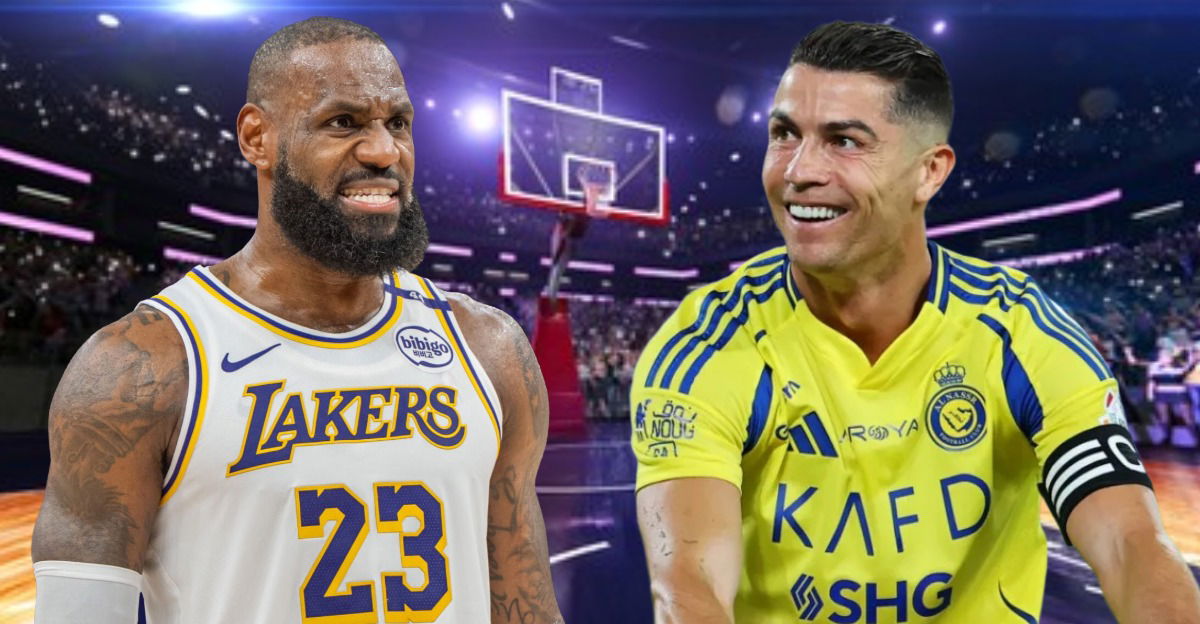 Cristiano Ronaldo Throwing Shade at LeBron James’ Hair Has Lakers Fans Fuming – “Didn’t Go Saudi to Statpad Though”
