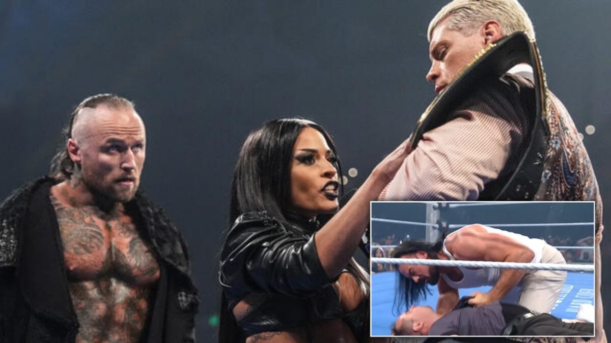 Cody Rhodes, Drew McIntyre, Aleister Black and Zelina Vega