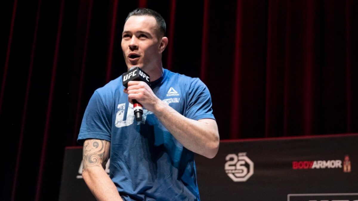 Colby Covington trash talking 