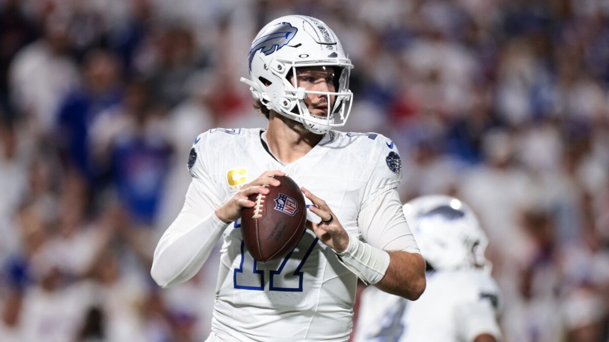 Josh Allen has been inconsistent off late