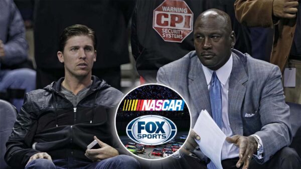 Denny Hamlin and Michael Jordan (via NBC), NASCAR's deal with FOX Sports (Via NASCAR)