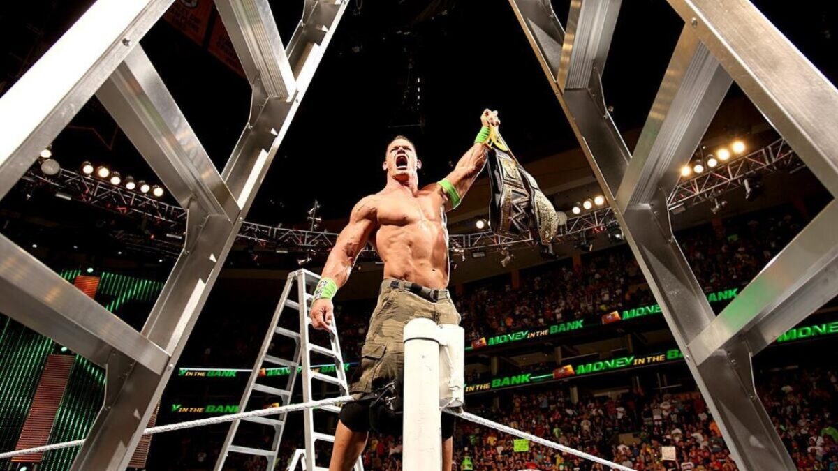 John Cena at Money in the Bank 2014