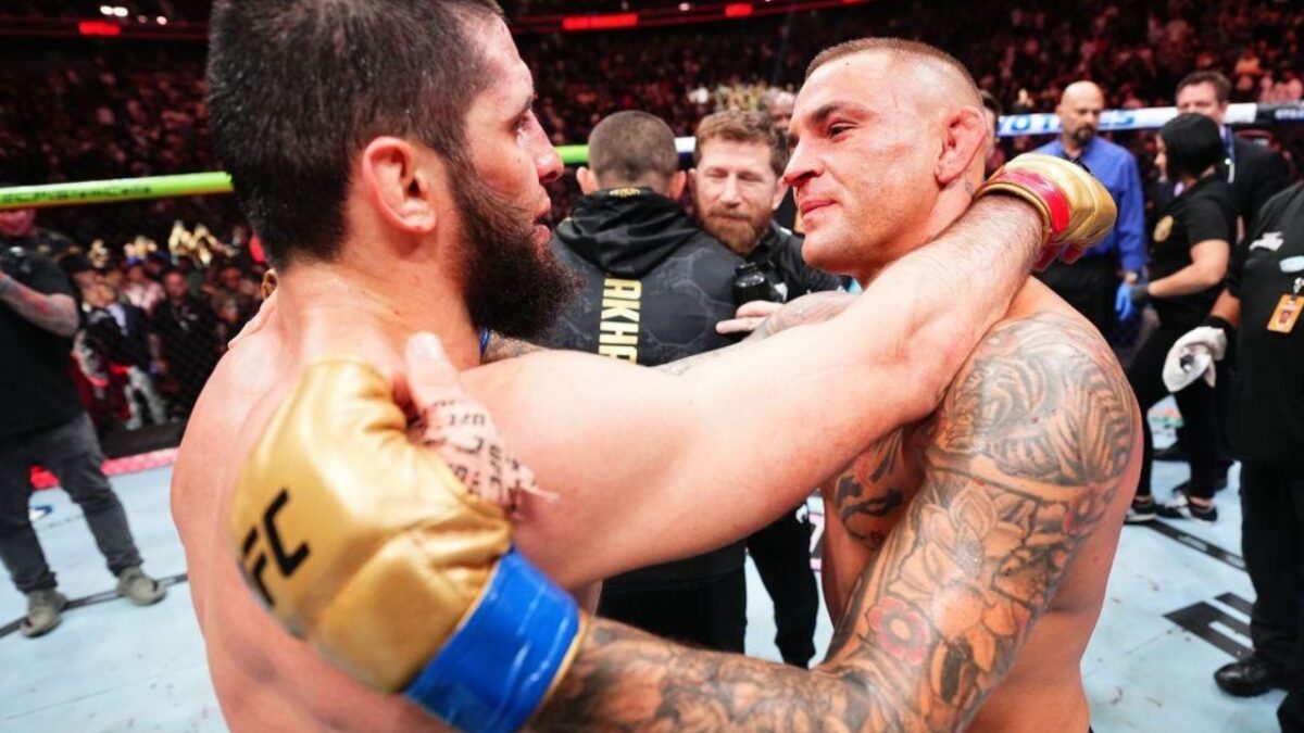 Islam Makhachev Nominates High-Skilled Teammate to Beat Ilia Topuria and Entire UFC Lightweight Division 1 Dustin Poirier supports Islam Makhachev