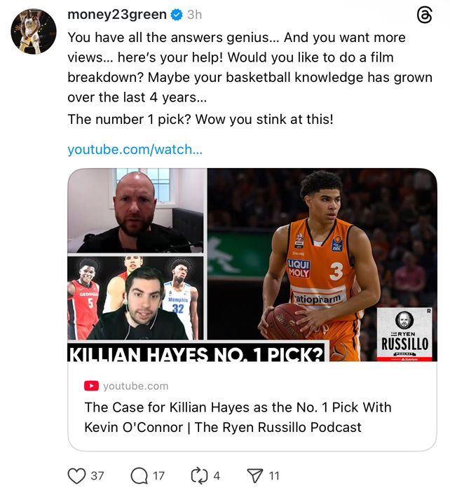 Draymond Green 'shaming' Kevin O'Connor