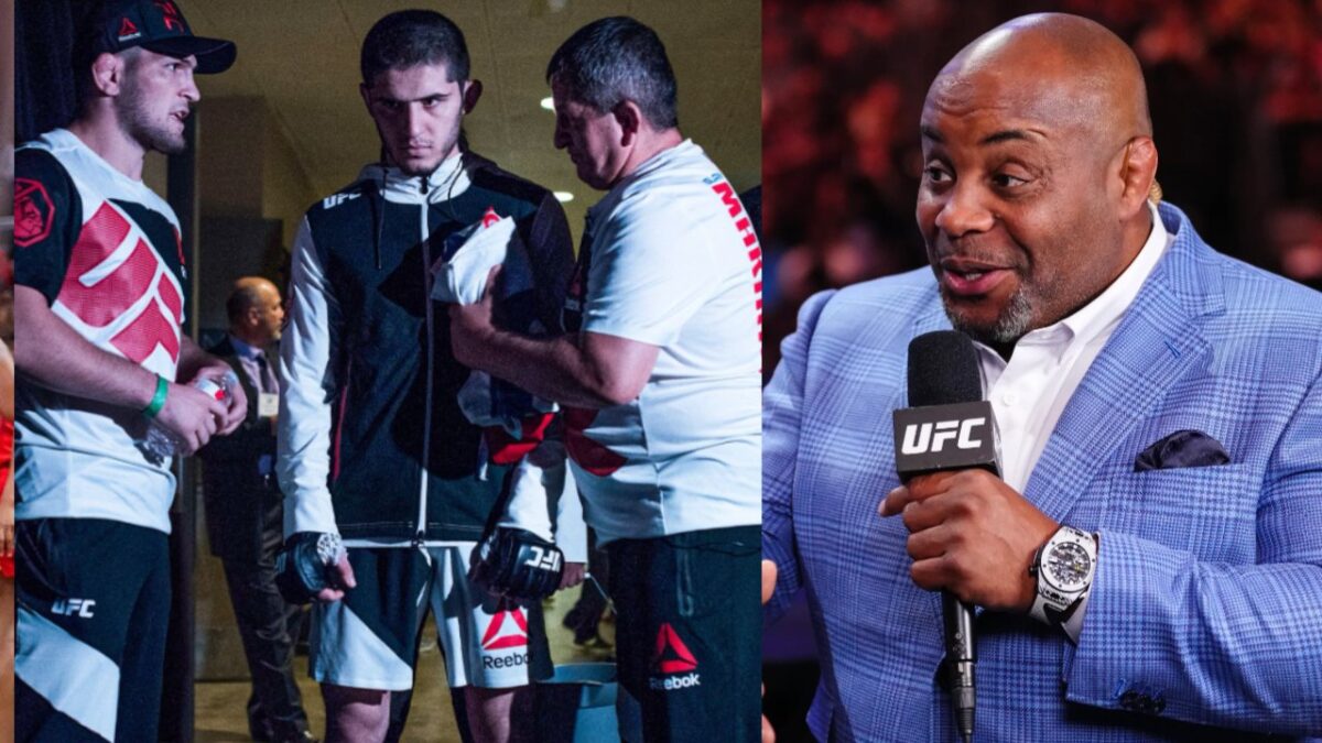 Viral Internet Meme Comes True as Daniel Cormier Actually Sends Kids '2-3 Years to Dagestan' 1 Daniel Cormier commends Abdulmanap Nurmagomedov's coaching and fatherhood