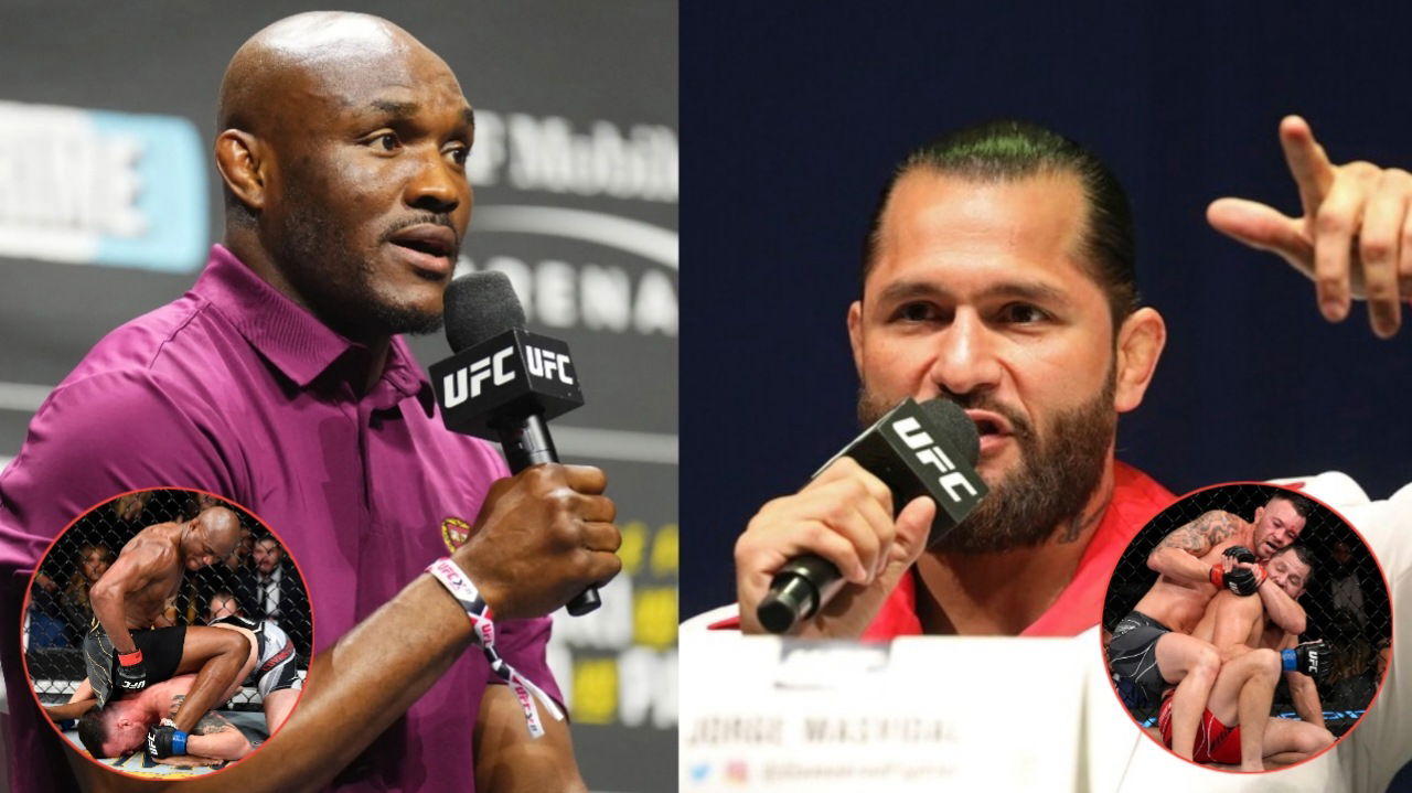 Kamaru Usman Reminds Jorge Masvidal and Crowd Why He’s Not Mad at Colby Covington