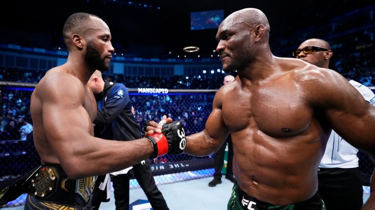 Kamaru Usman Reminds Jorge Masvidal and Crowd Why He's Not Mad at Colby Covington 1 Kamaru Usman talks about Leon Edwards