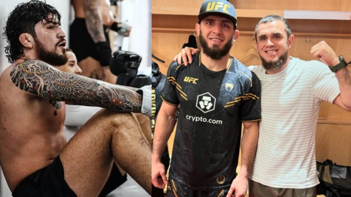 Dillon Danis involved in brawl with Islam Makhachev's team at UFC 322