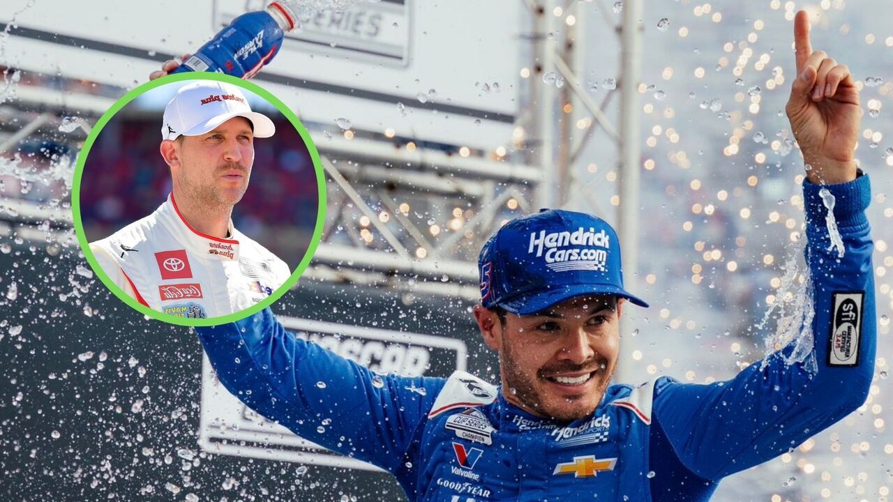 Denny Hamlin Slams Critics and Declares Kyle Larson as the ‘Deserving’ 2025 Cup Champion