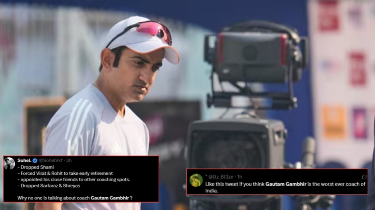 Fans slam Gautam Gambhir