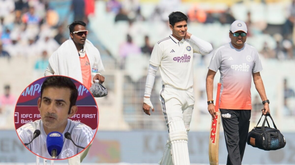Gautam Gambhir Indirectly Targets Indian Batters After a Disappointing Show Against South Africa in Kolkata: “There Were No Demons in the Wicket” 1 Gautam Gambhir on Shubman Gill's injury