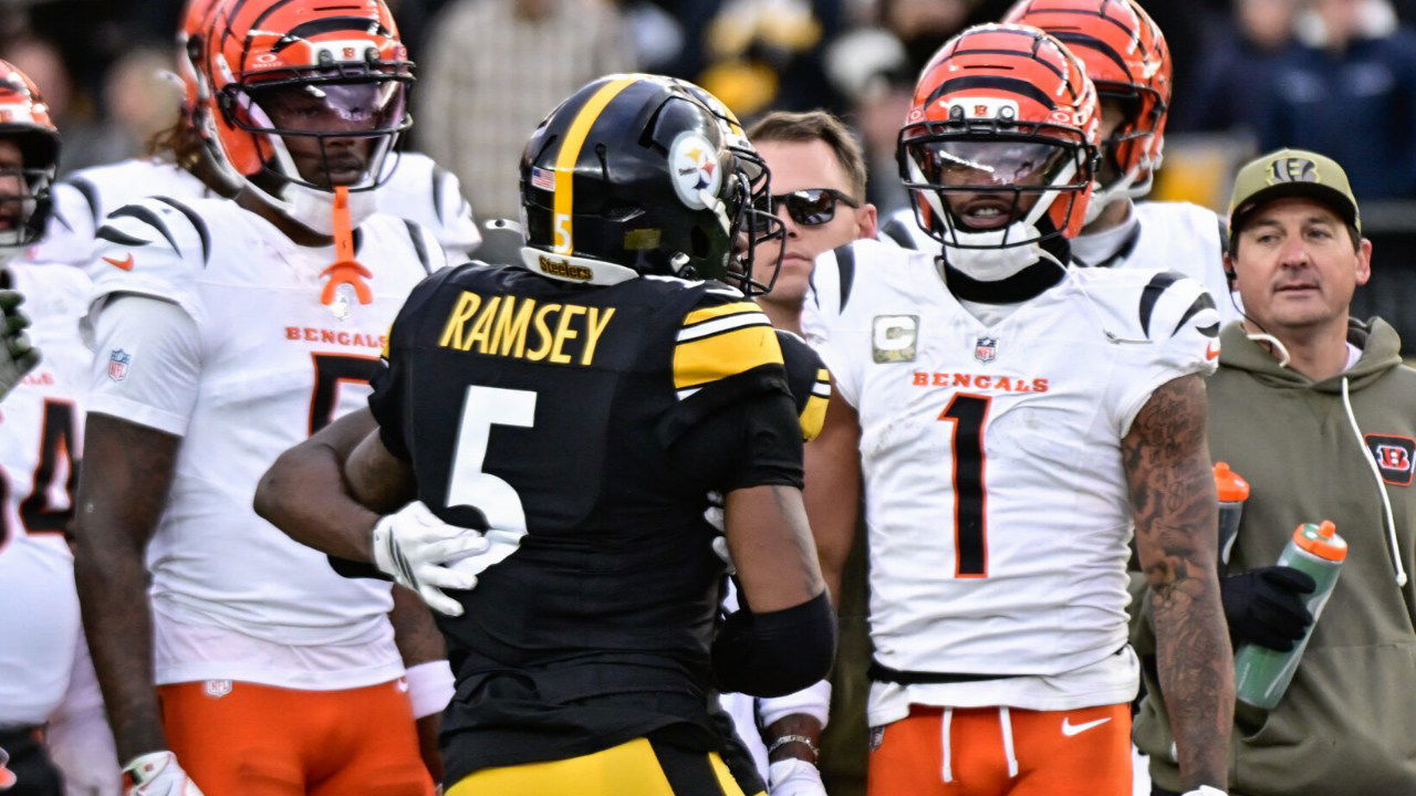 Replays Proving Ja’Marr Chase Spitting at Jalen Ramsey Before Latter’s Ejection Angers Fans – “Such A Coward”