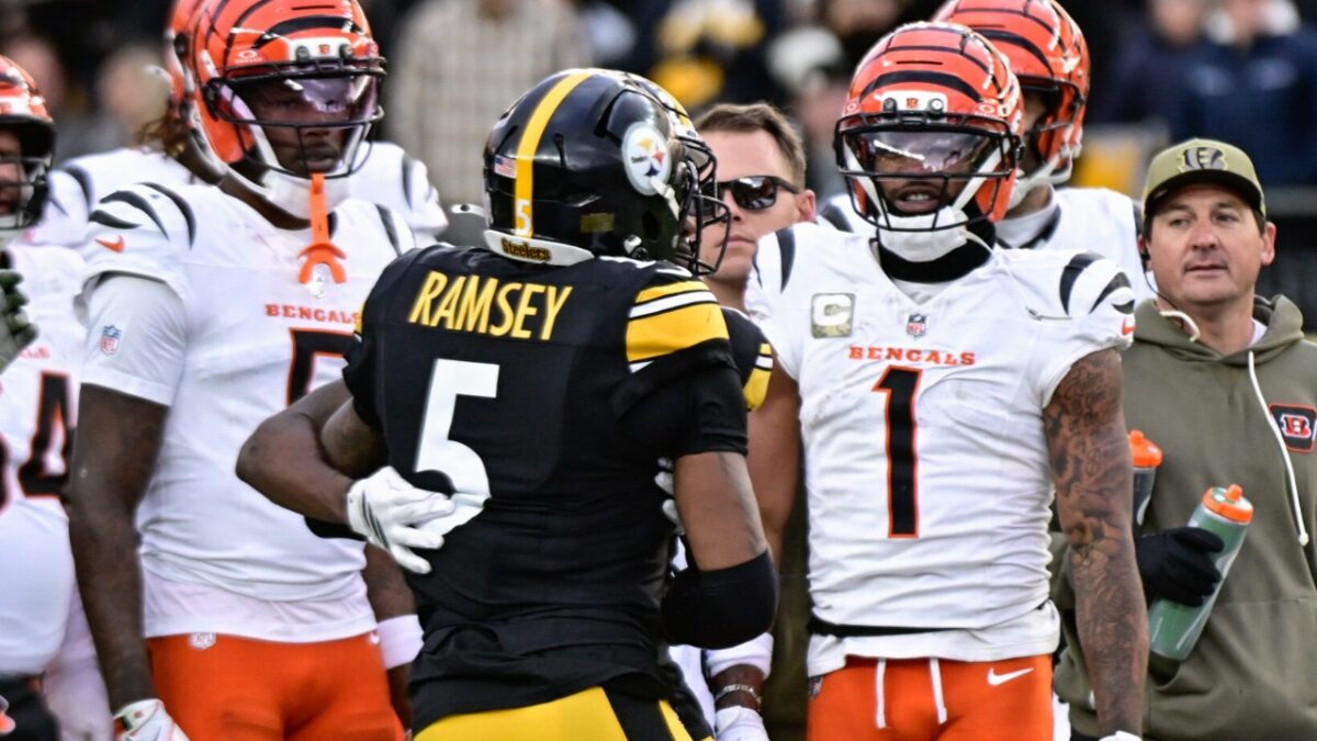 Jalen Ramsey threw hands at Ja'Marr Chase after being spat at