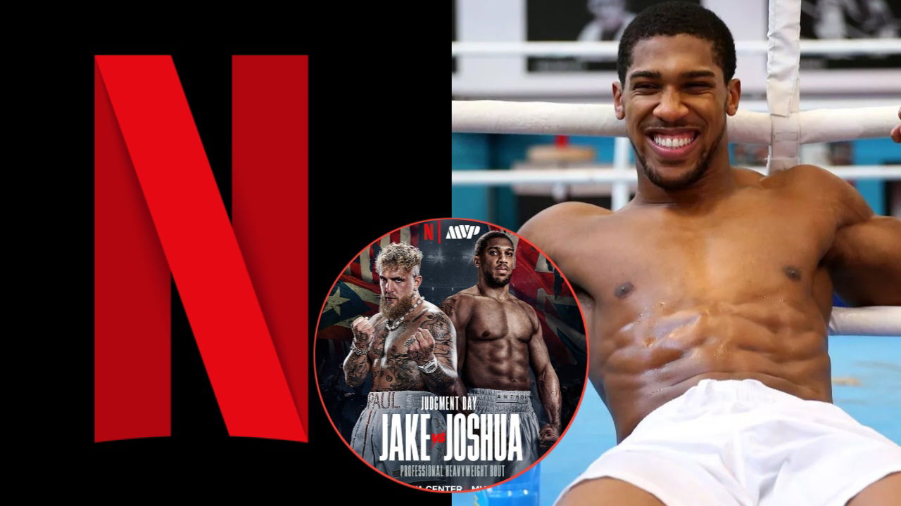 Anthony Joshua Makes Cheeky Request to $46 Billion Streaming Company After Signing Jake Paul Fight