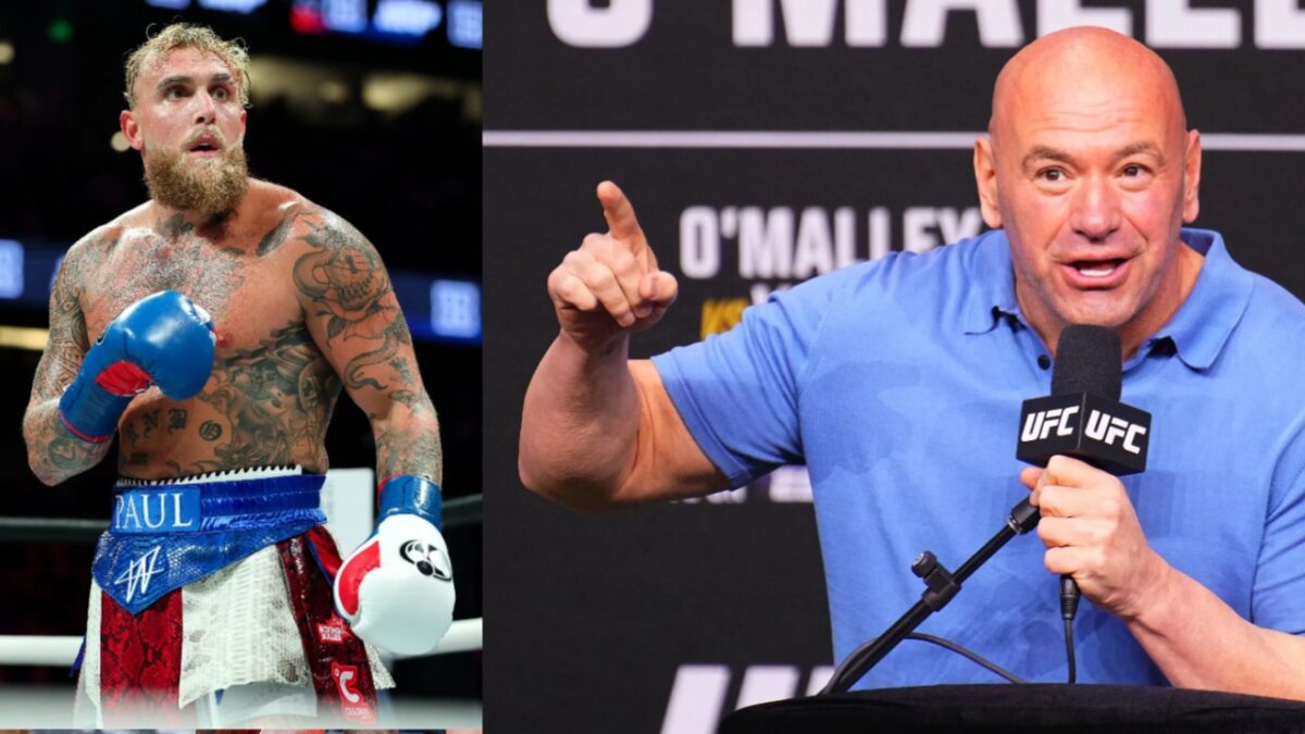 Anthony Joshua Makes Cheeky Request to $46 Billion Streaming Company After Signing Jake Paul Fight 2 Dana White wants to see Jake Paul knocked out