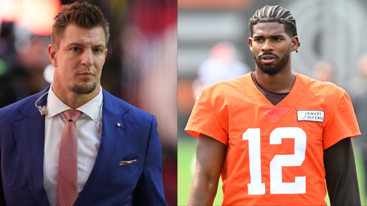 Rob Gronkowski hopes Shedeur Sanders stays as QB1