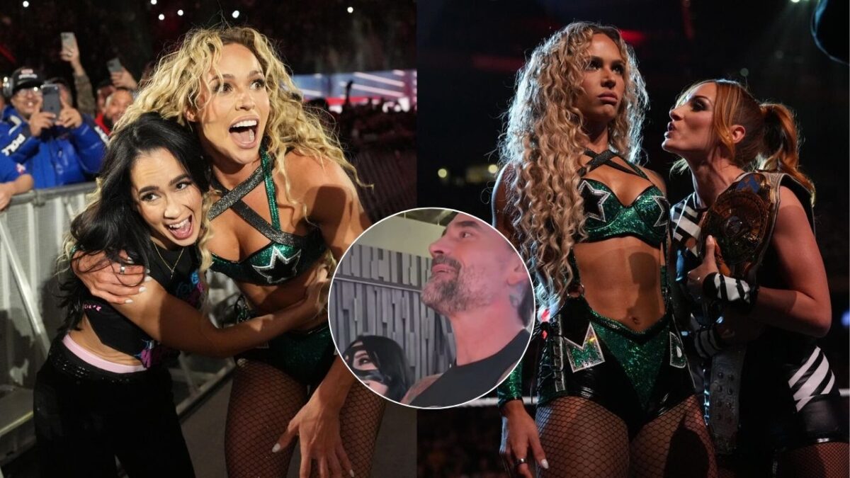 CM Punk and Rhea Ripley rejoiced over AJ Lee costing Becky Lynch