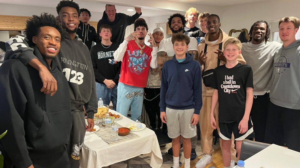 Hornets at the Knueppel's house