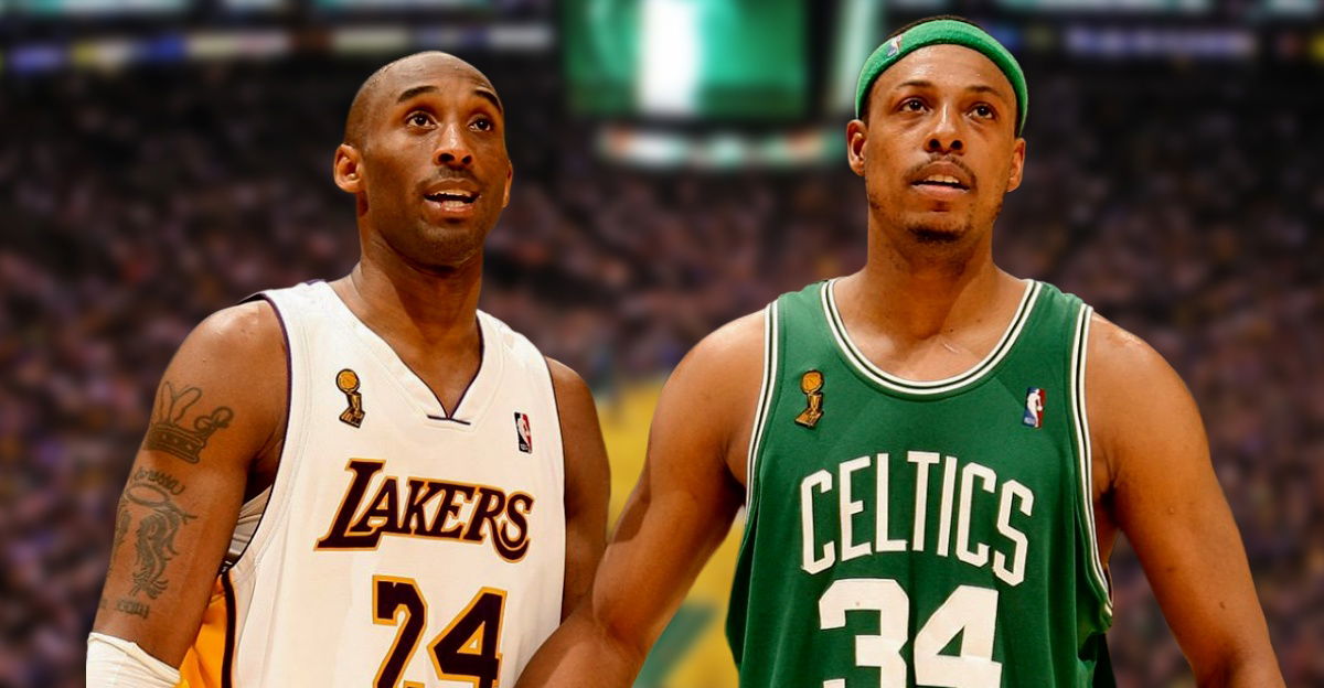 Celtics Rival Paul Pierce Has Hot Take About Kobe Bryant Being ‘Face of The NBA’