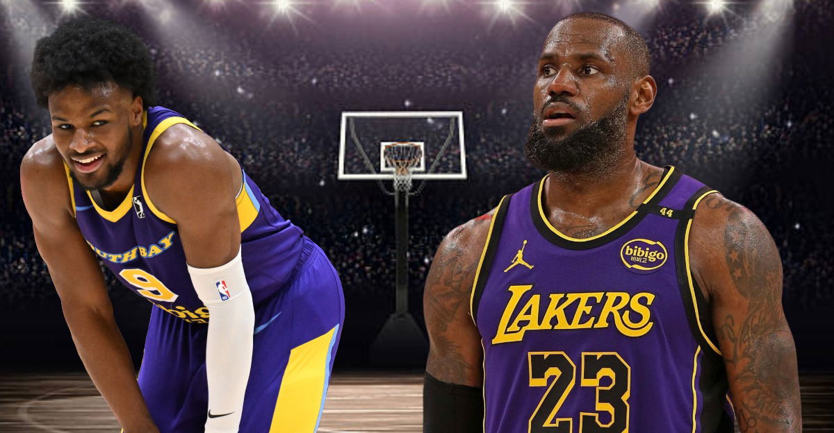 Bronny James Replacing Father LeBron James On Lakers’ G-League Roster Sends Fans in Splits – “Better Storyline Than Twilight”