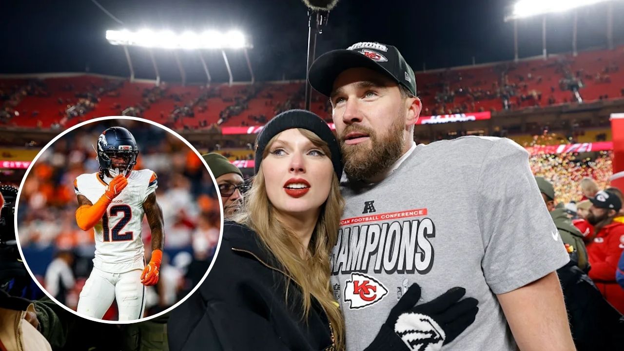 Broncos’ Jahdae Barron Shades Travis Kelce and Taylor Swift Following Win Over Chiefs