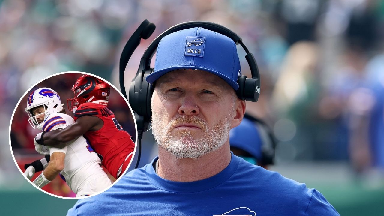 Sean McDermott Admits Bills’ Offense Can’t Win with Josh Allen Getting Sacked So Much