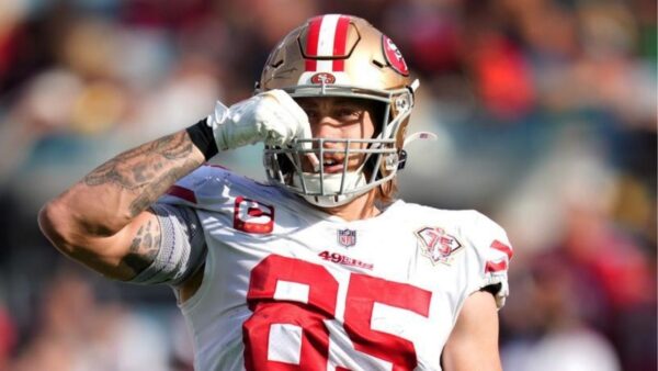 Despite NFL Restrictions, George Kittle Finds Creative Way to Supply Smelling Salts