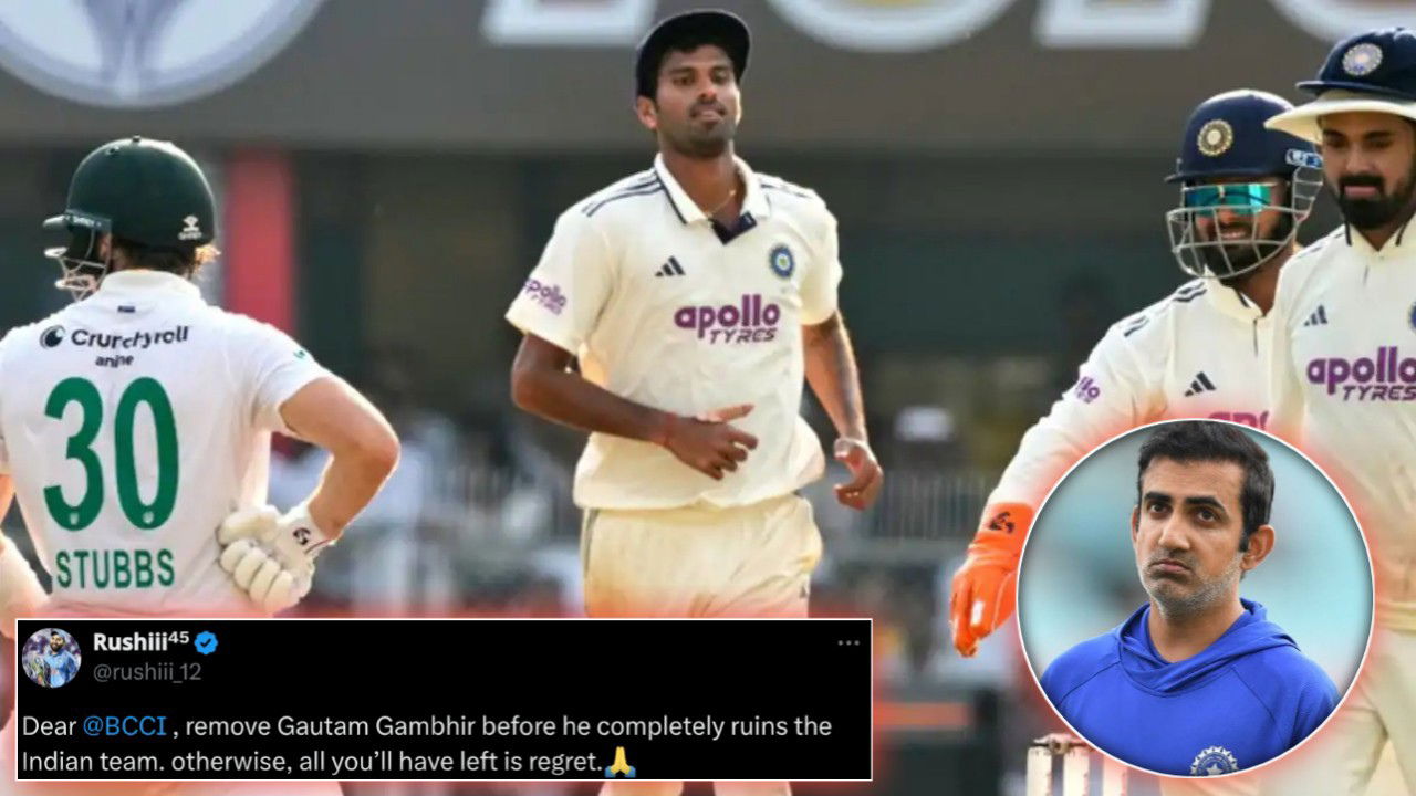 Indian Fans Want Gautam Gambhir Sacked After South Africa’s Massive 1st Innings Total in Deciding Guwahati Test