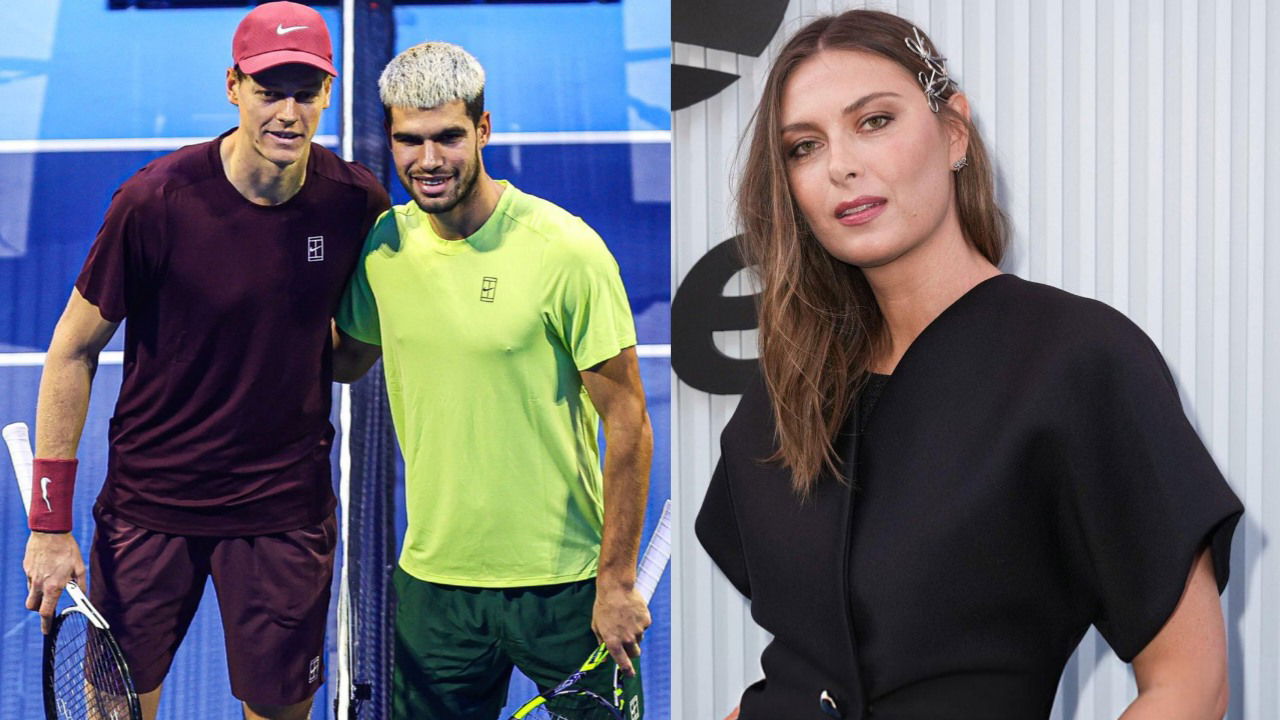 Maria Sharapova Makes Feelings Known About On-court Coaching by Citing Jannik Sinner and Carlos Alcaraz’s Example
