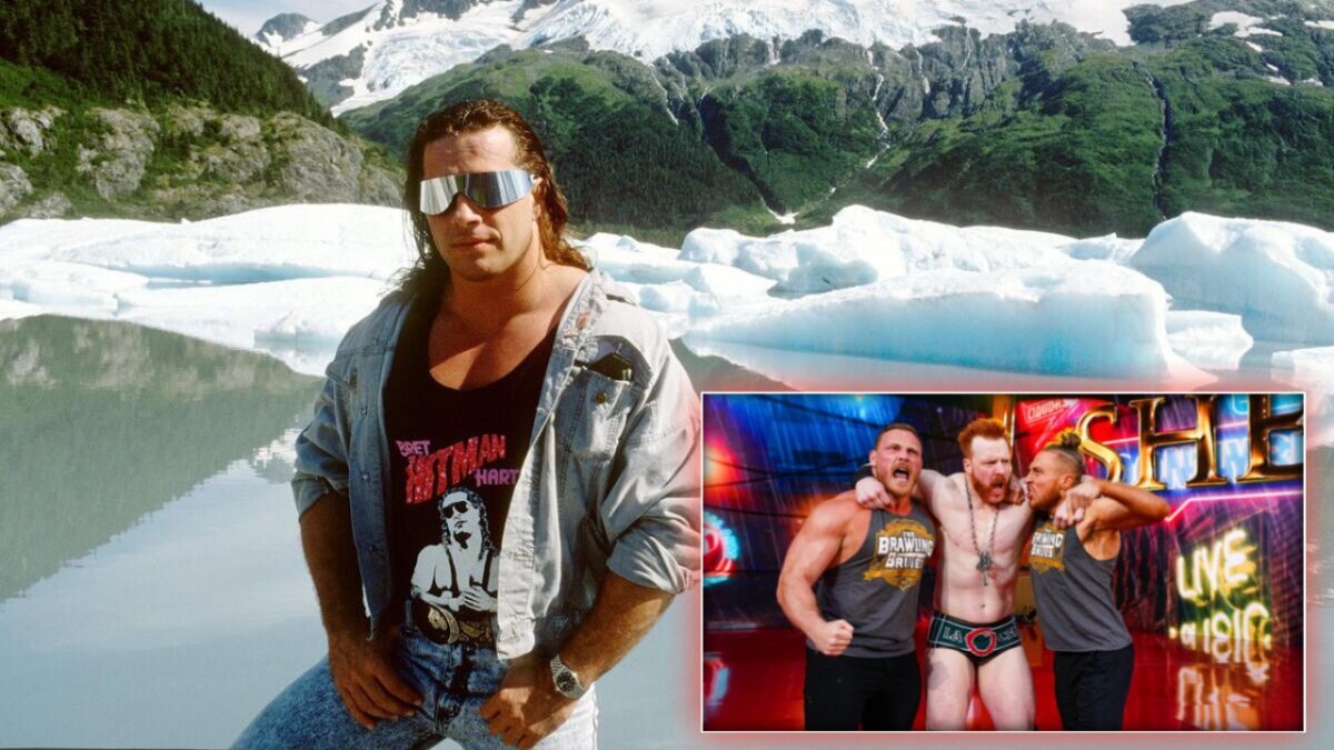 Bret Hart Takes a Brutal Dig at Bill Goldberg While Comparing Him to a 'Professional' Brock Lesnar 1 Bret Hart and Sheamus