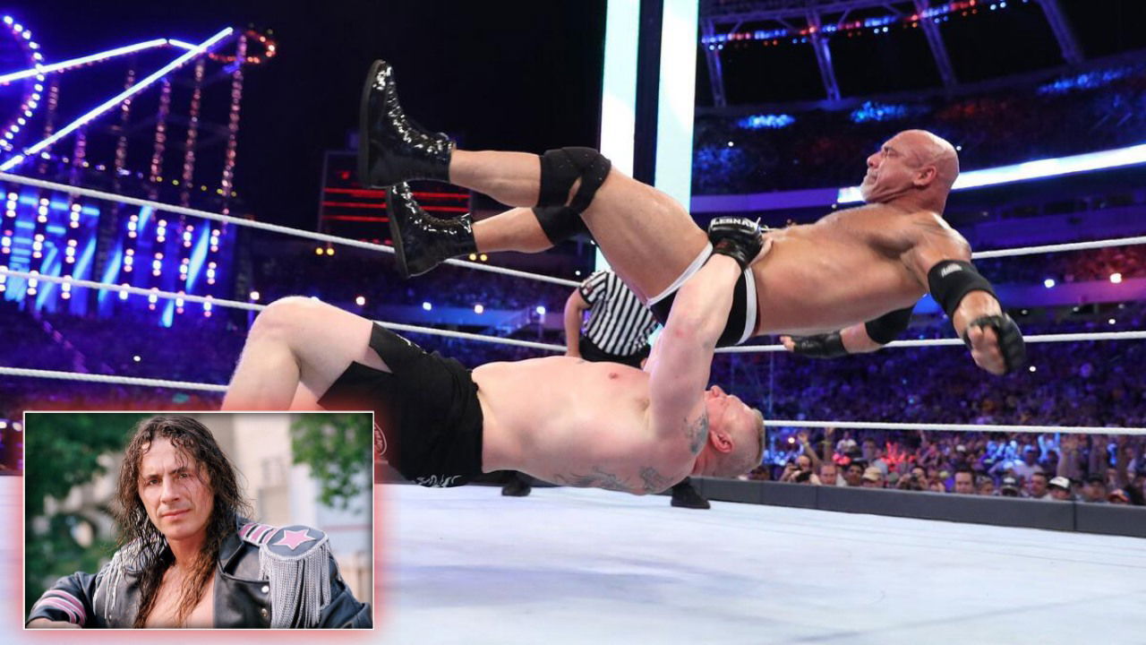 Bret Hart Takes a Brutal Dig at Bill Goldberg While Comparing Him to a ‘Professional’ Brock Lesnar