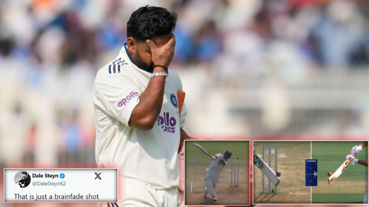 Rishabh Pant Draws Sharp Criticism From Cricketing Great for Irresponsible Shot During Guwahati Test