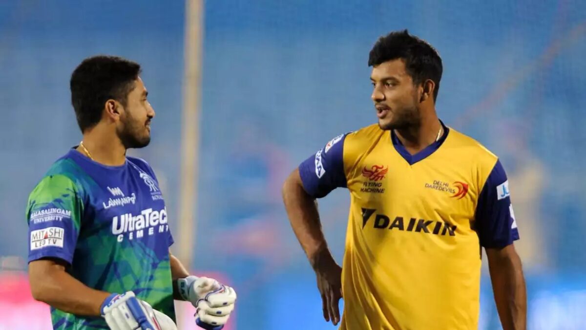 Karun Nair's Cryptic Post After Indian Batting's No-Show in Guwahati Breaks the Internet 1 Karun Nair and Mayank Agarwal