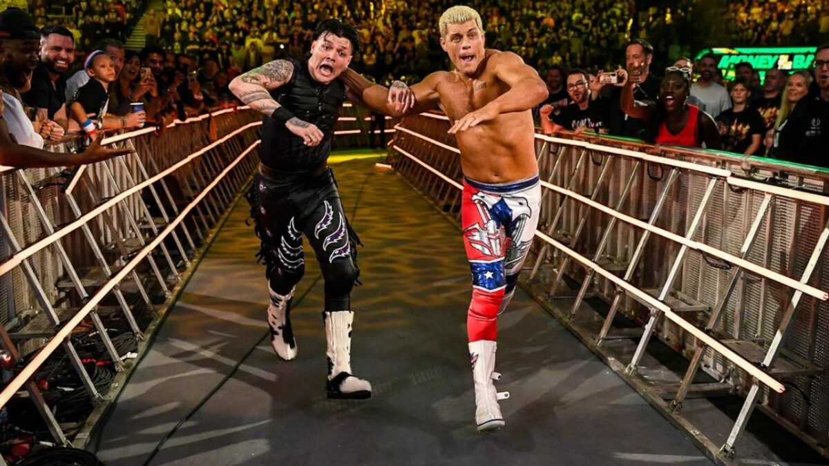 Dominik Mysterio and Cody Rhodes