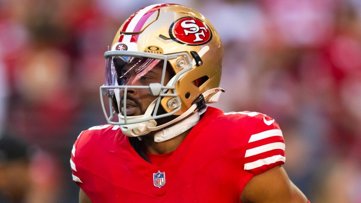 (Video) Panthers Safety Tre'von Moehrig's Cheap Shot Leads to Jauan Jennings Losing His Mind During MNF Game 1 (Video) Panthers Safety Tre'von Moehrig's Cheap Shot Leads to Jauan Jennings Losing His Mind During MNF Game