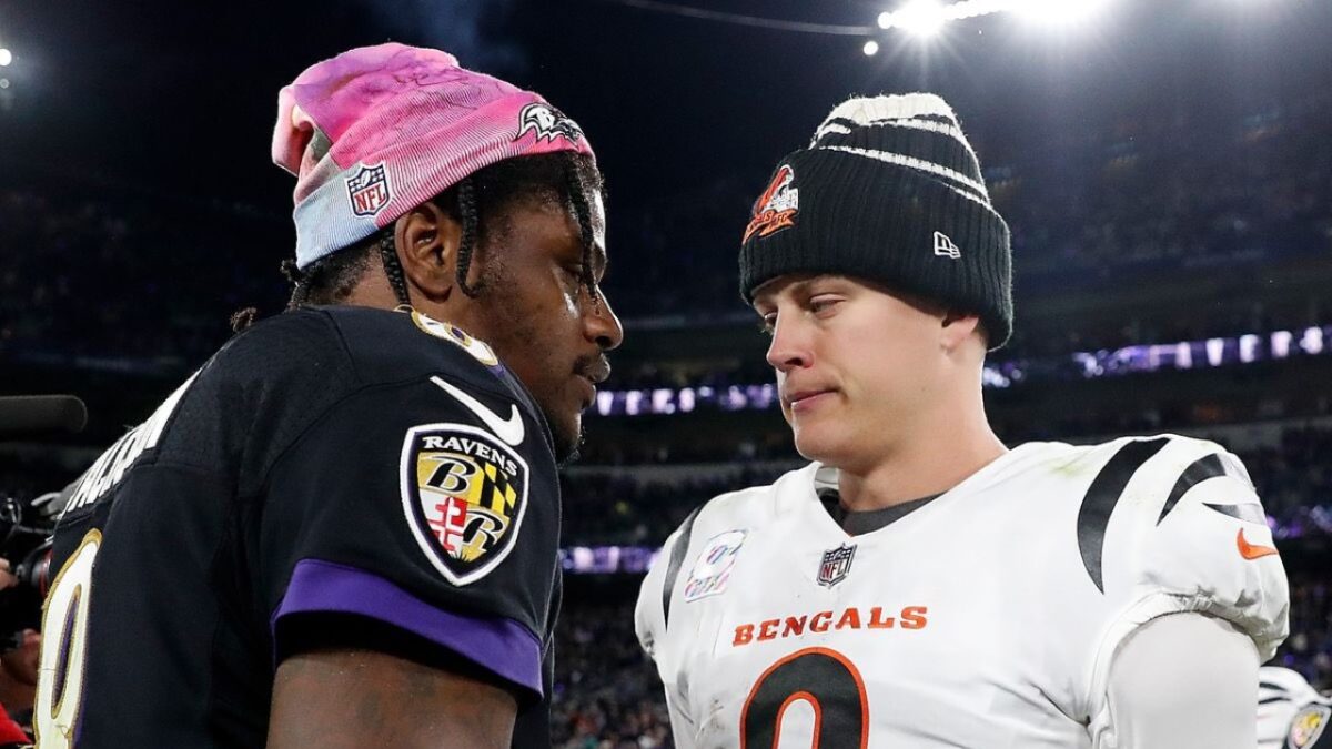 Lamar Jackson and Joe Burrow