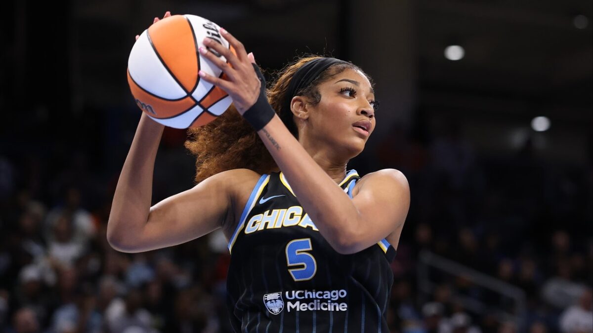 Angel Reese playing for the Sky