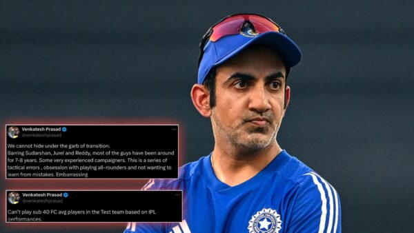 Former Cricketer Lashes out on Gautam Gambhir After India’s Humiliating Home Test Series Loss Against South Africa