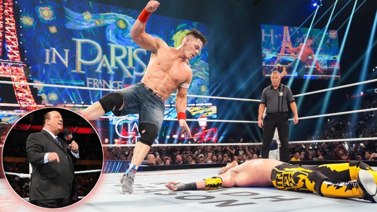 Paul Heyman Spins Brock Lesnar’s Botched Raw Entrance Into a Legendary Moment 1 Paul Heyman and John Cena