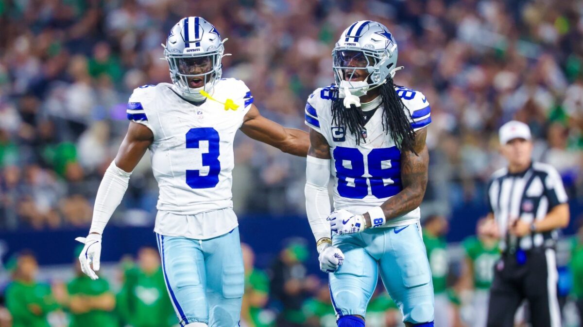 George Pickens and CeeDee Lamb