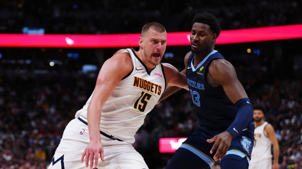 Nikola Jokic against the Grizzlies