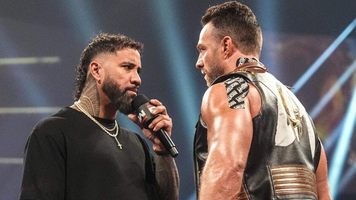 Jey Uso and LA Knight advanced on SmackDown