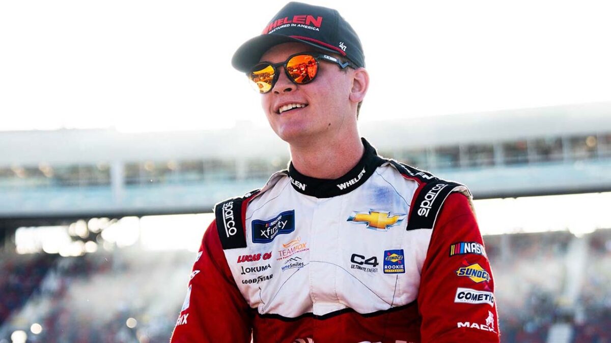 Jesse Love (via NASCAR)