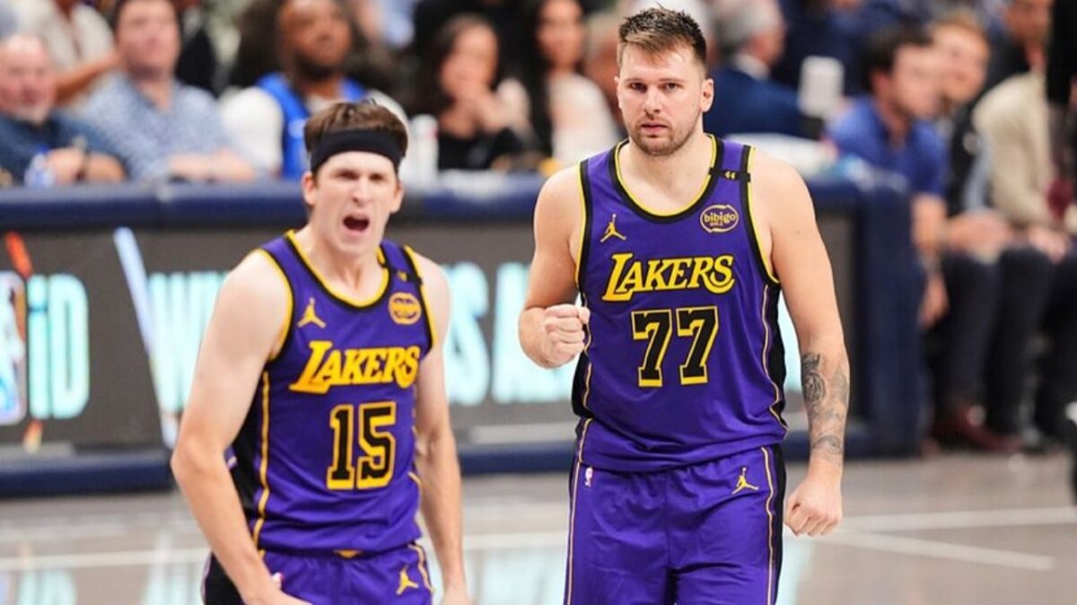 Luka Doncic and Austin Reaves