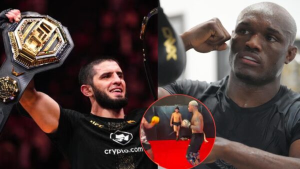 Kamaru Usman and Rising Welterweight Contender Spotted in Training as Islam Makhachev Awaits First Challenger